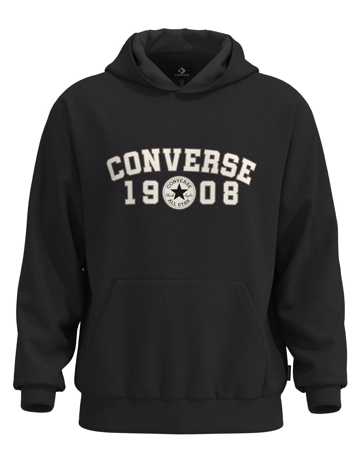 Converse Kapuzensweatshirt 1908 HOODIE Langarm, mit angesetzten Bündchen, normale Länge