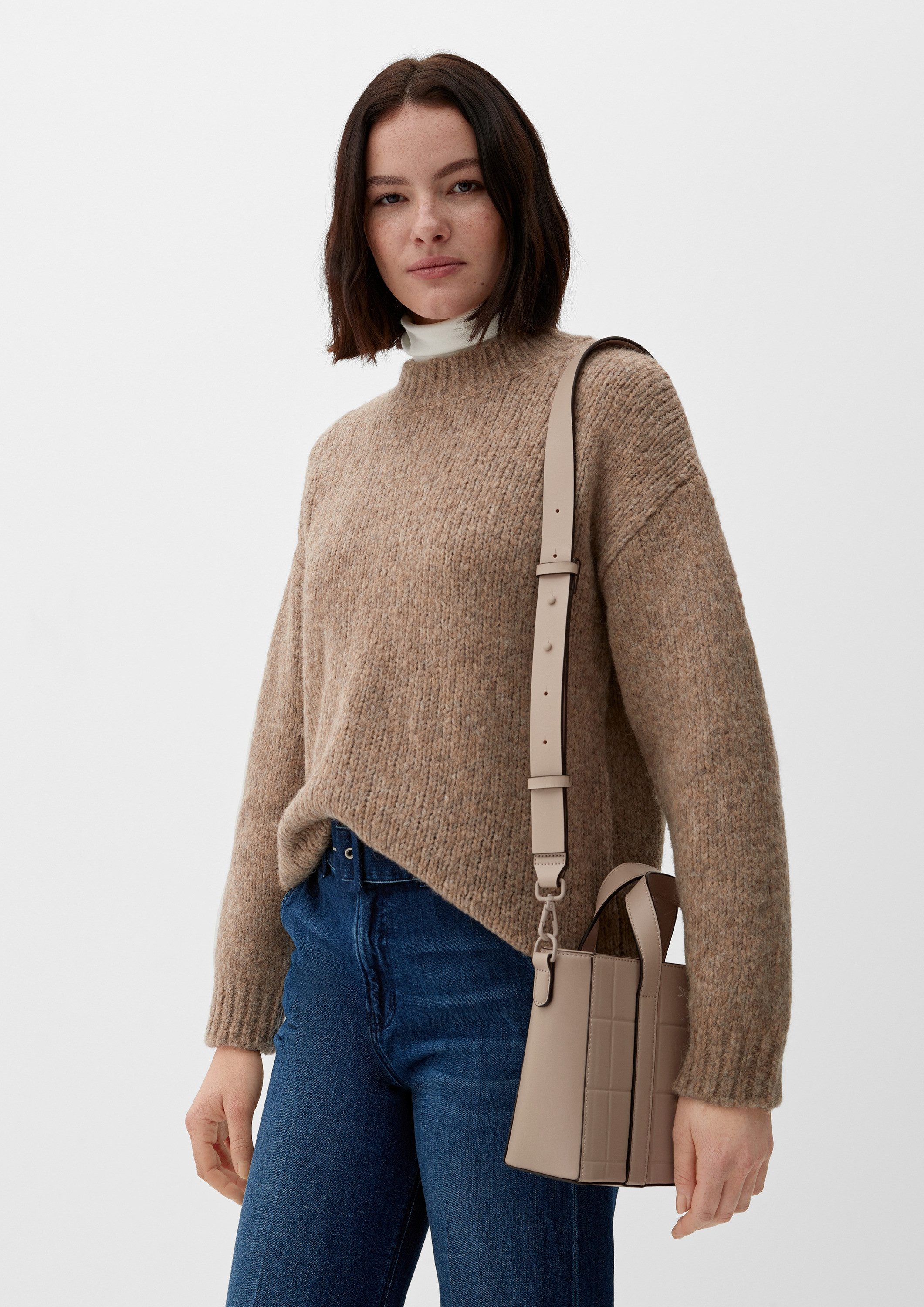 s.Oliver Shopper Tasche, Shoulder Bag aus Lederimitat