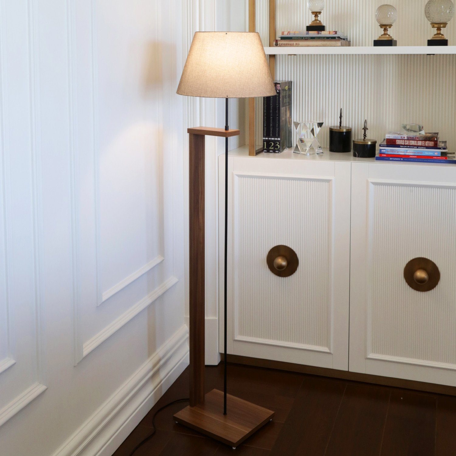 Opviq Stehlampe 100% WOODEN, 21 x günstig online kaufen