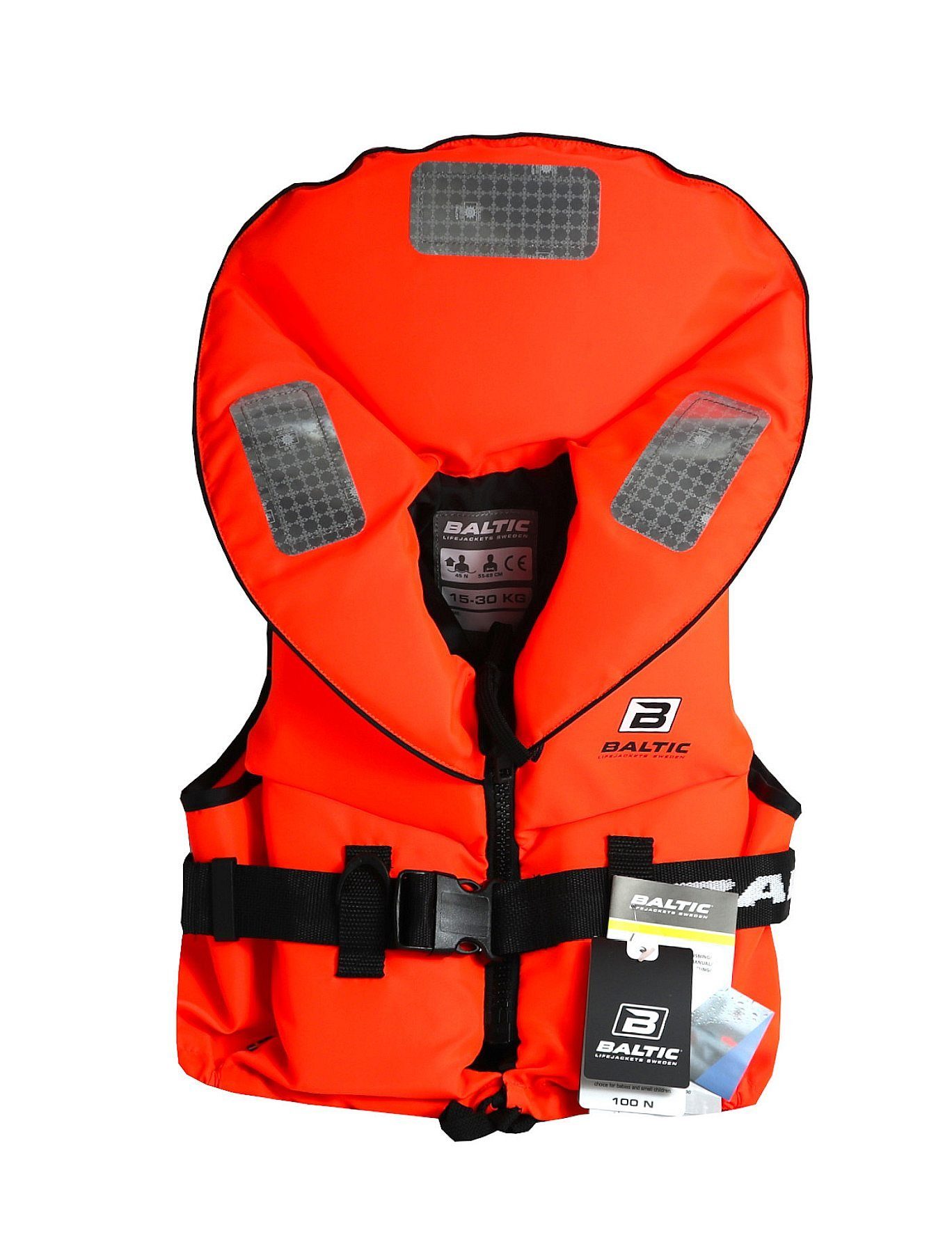 Schwimmweste Baltic 15 N 100 30 NAVYLINE kg orange, Prosailor - Schwimmweste