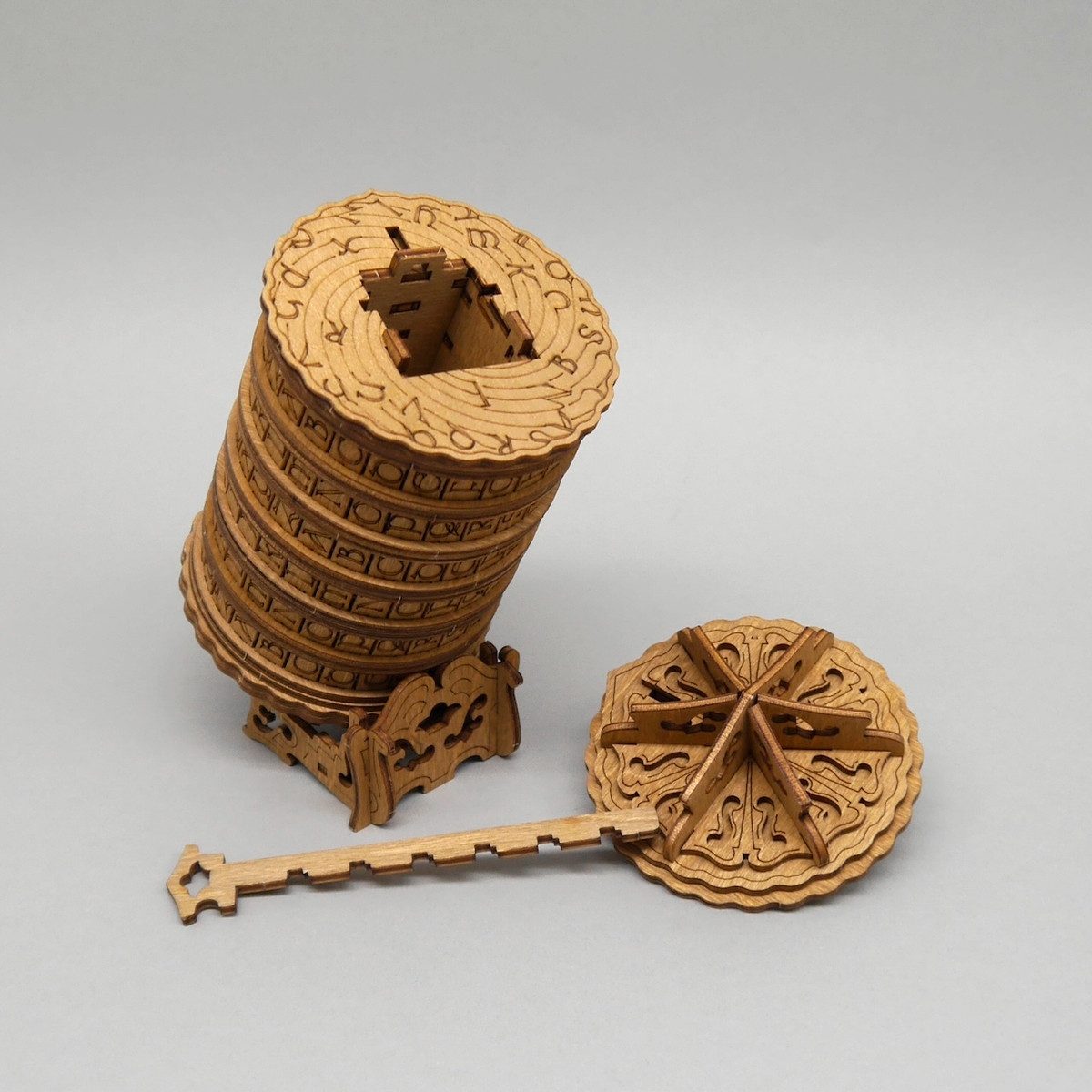 ESC, Escape Welt Spiel CRYPTEX - dein Puzzle, dein Geschenk, dein Code, Knobelspiel, Geldgeschenkbox