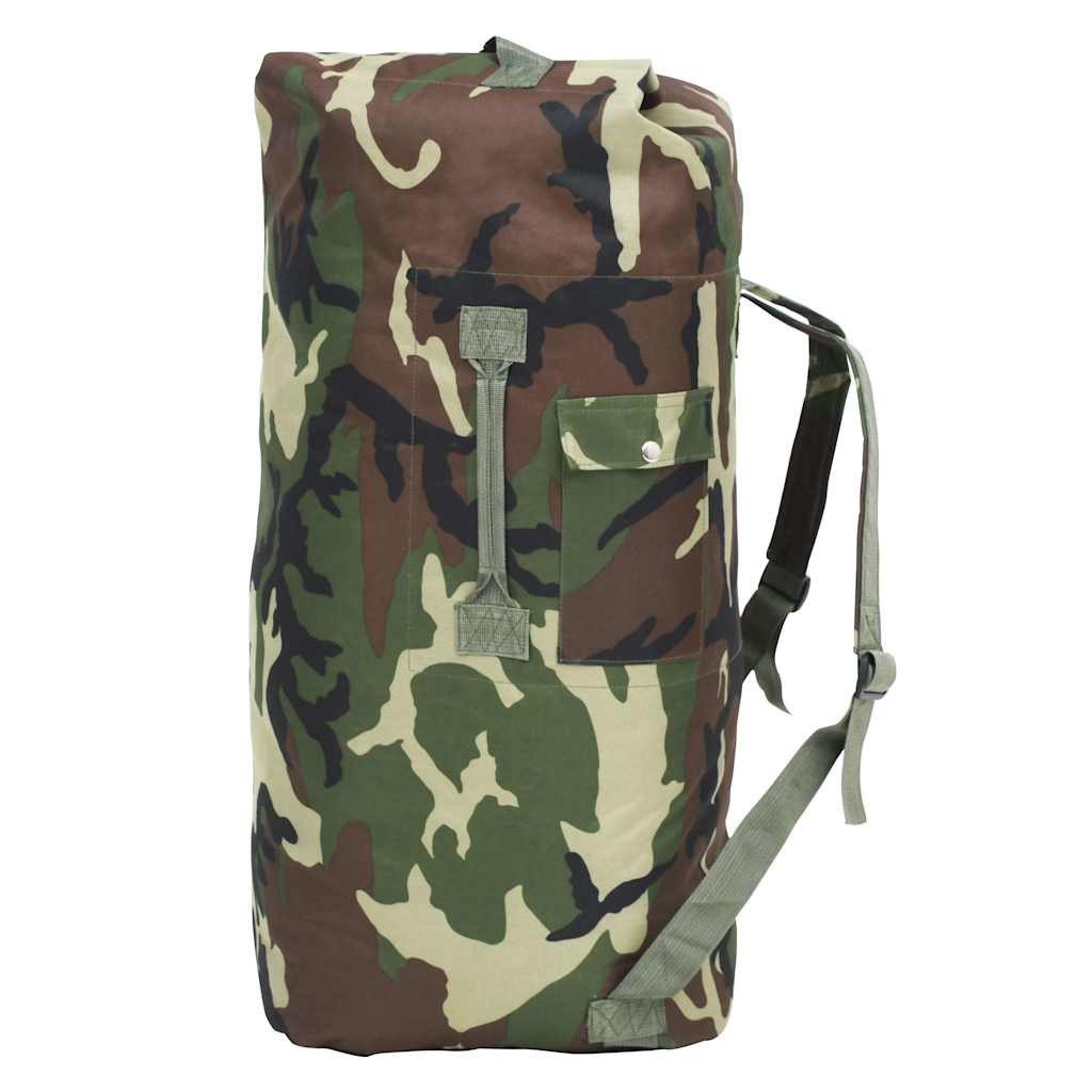 vidaXL Koffer vidaXL Seesack Armee-Stil 85 L Camouflage
