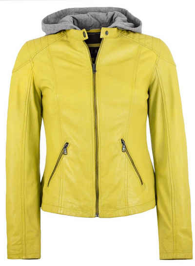| Gelbe kaufen OTTO Gipsy für online Lederjacken Damen