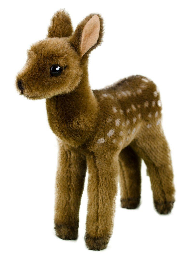 Kösen Kuscheltier Kösen Rehkitz stehend 21 cm Stofftier (KÖSEN Rehkitz stehend 21 cm, Rehe)