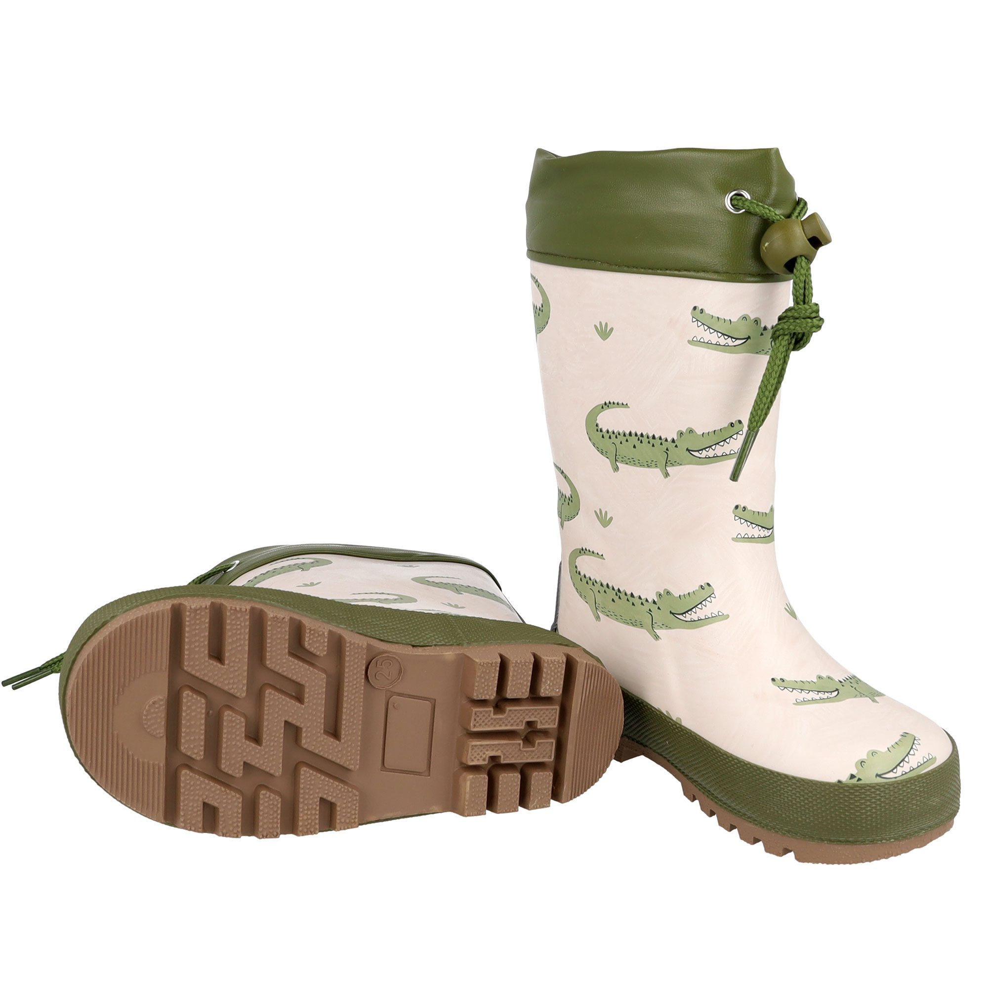 MAXIMO Gummistiefel (2-tlg) leicht gefüttert, reflektierend