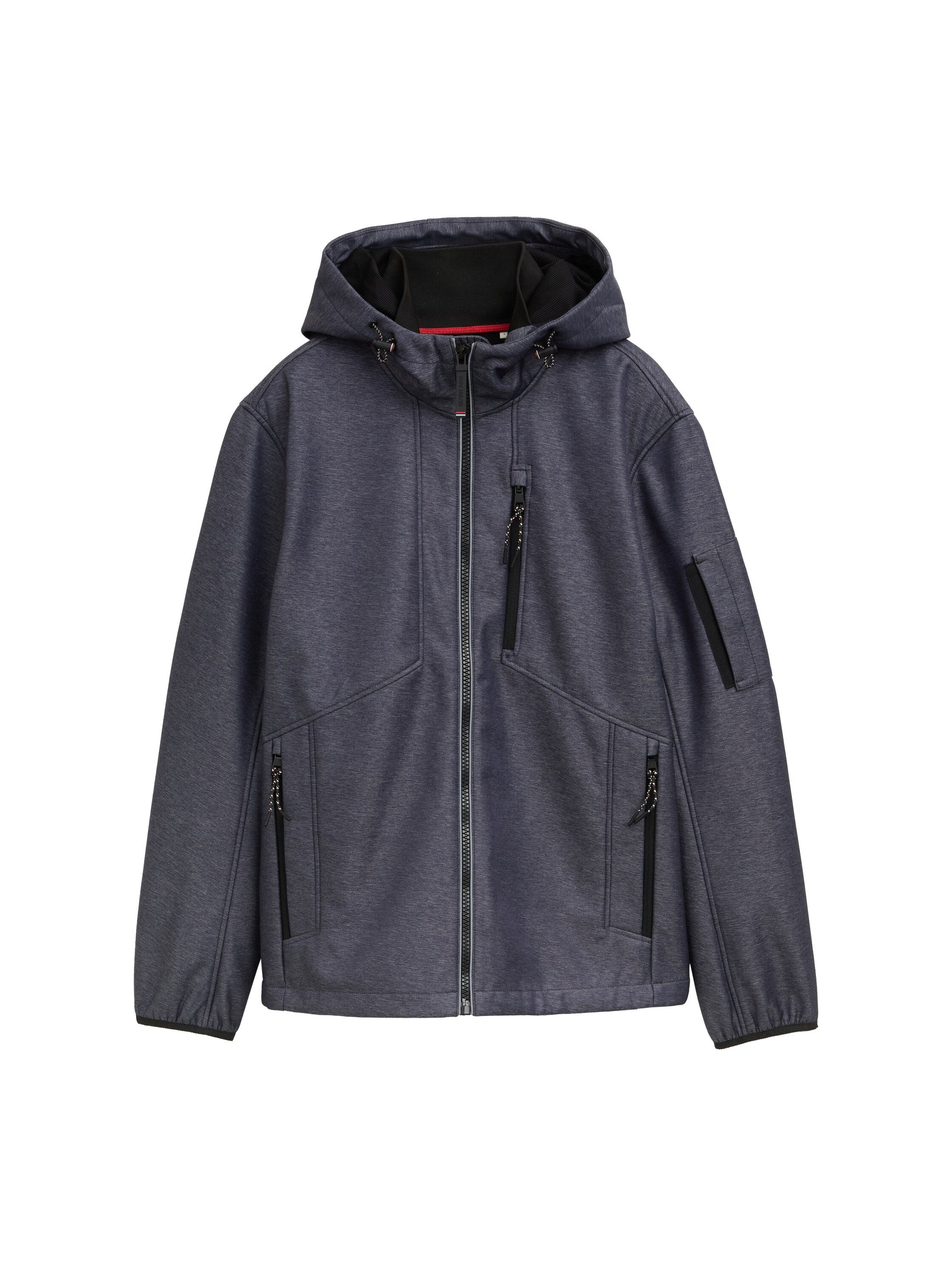 TOM TAILOR Softshelljacke mit Kapuze
