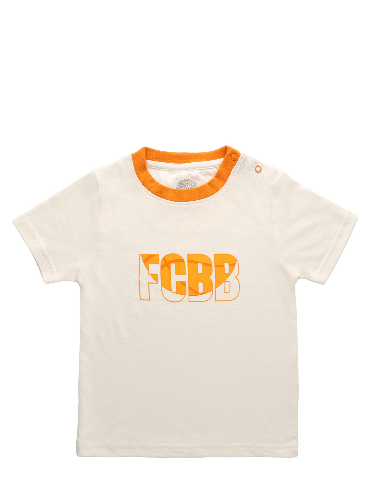 FC Bayern München T-Shirt FC Bayern München, T-Shirt Basketball, Baby, Off white