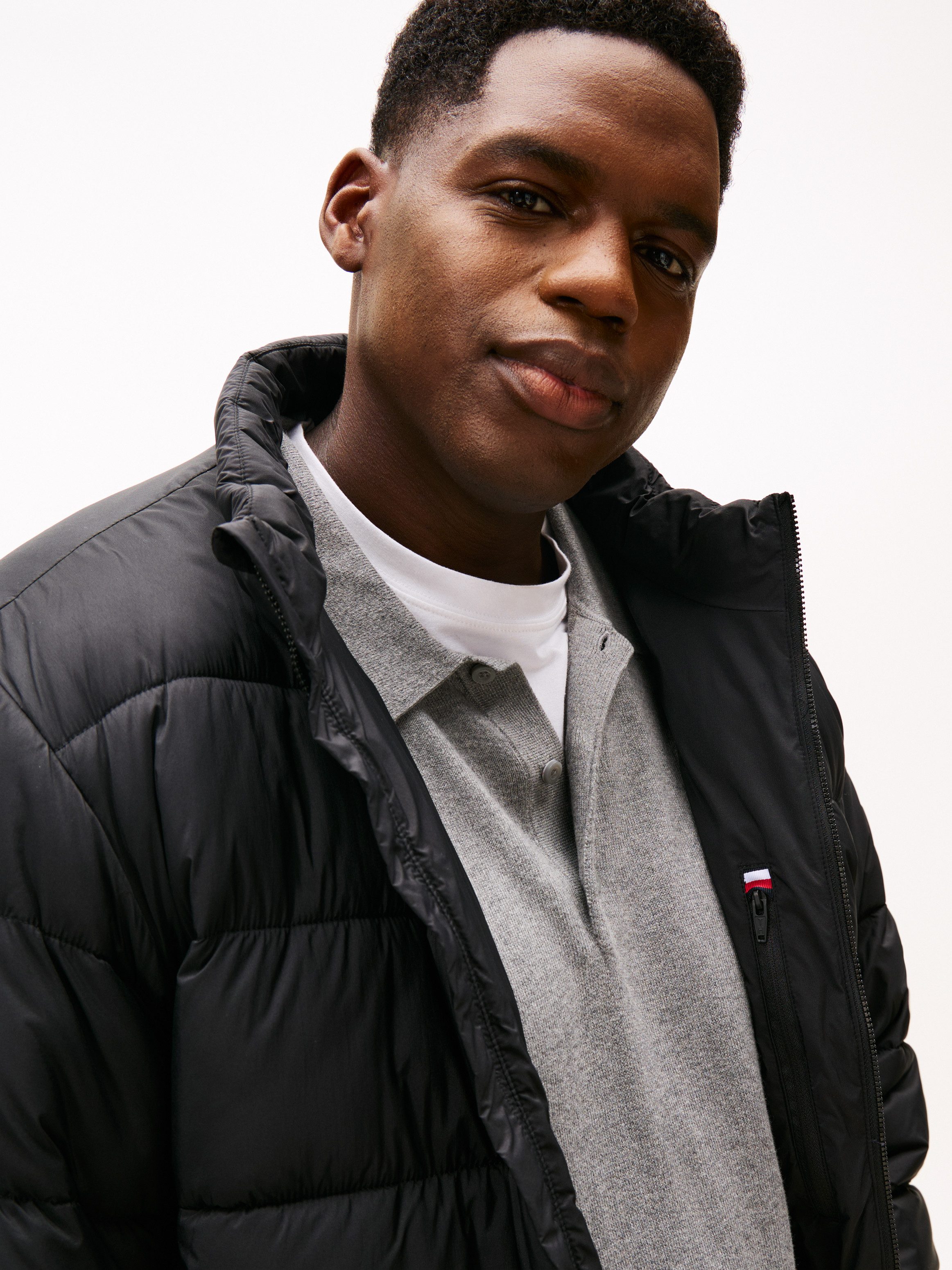 Tommy Hilfiger Big & Tall Steppjacke STAND COLLAR JACKET Winterjacke, Outdo günstig online kaufen