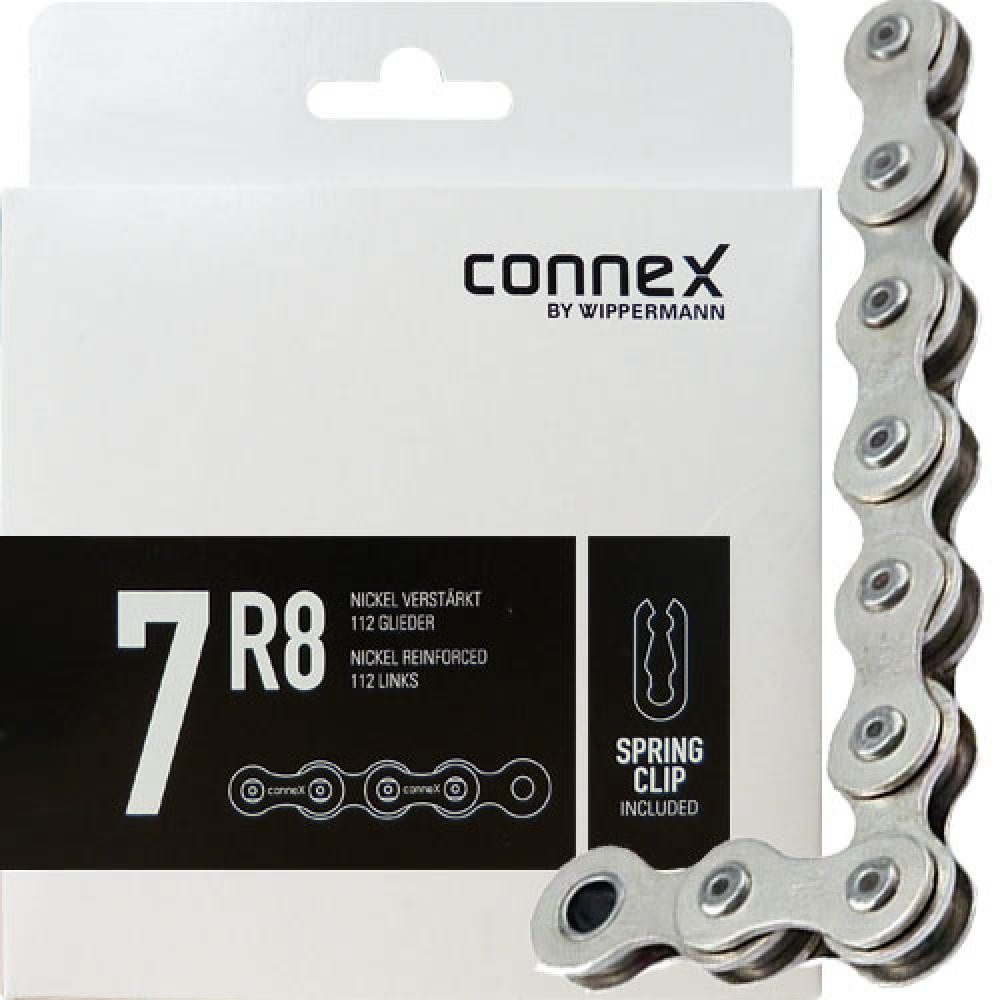 Fahrradkette Connex Kette Wippermann 7R8 1/2" x 3/32" 112 Glieder 8,8mm 1-fach