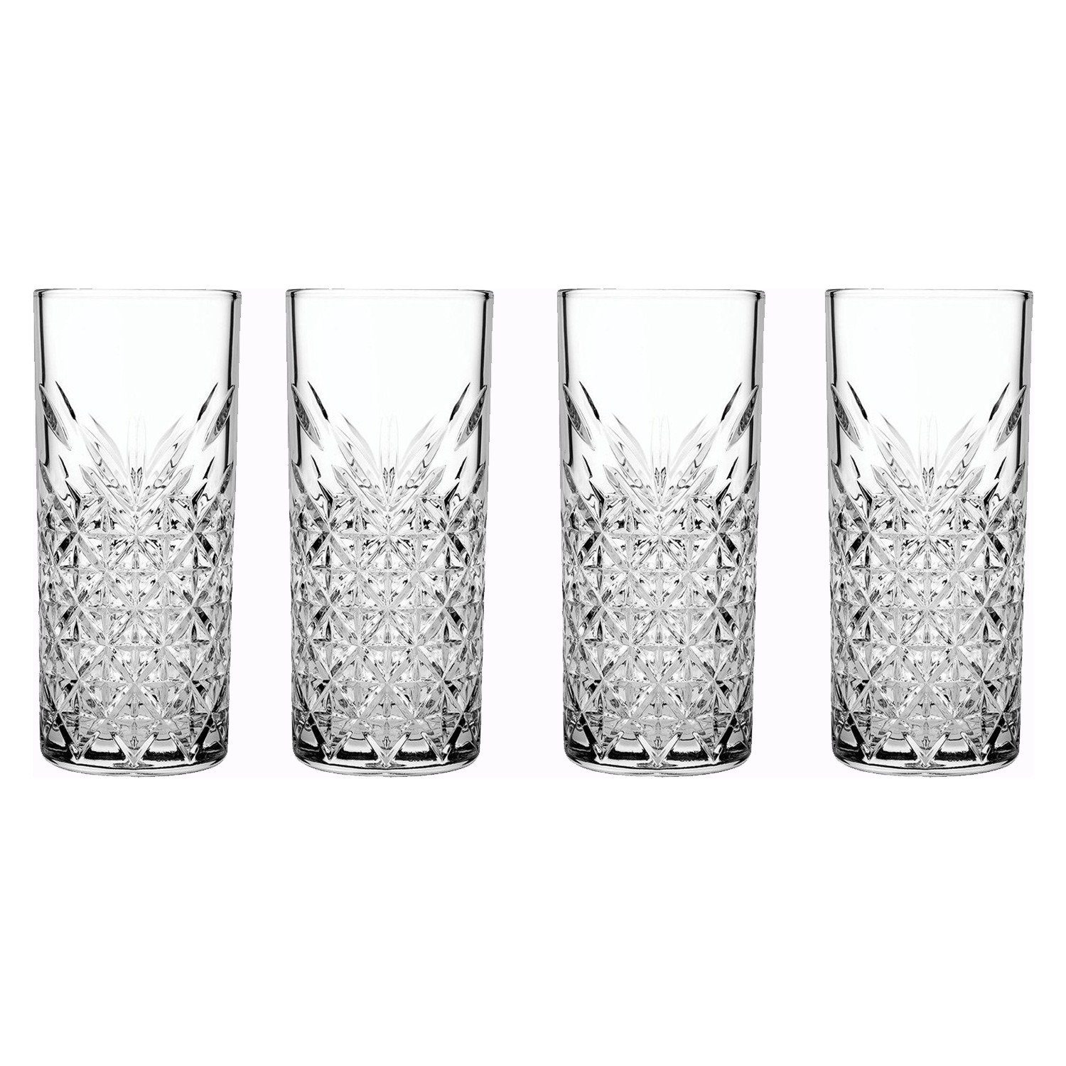 Schnapsglas Pasabahce 420326 Raki Gläser Trinkgläser Kristalldesign 4er-Set