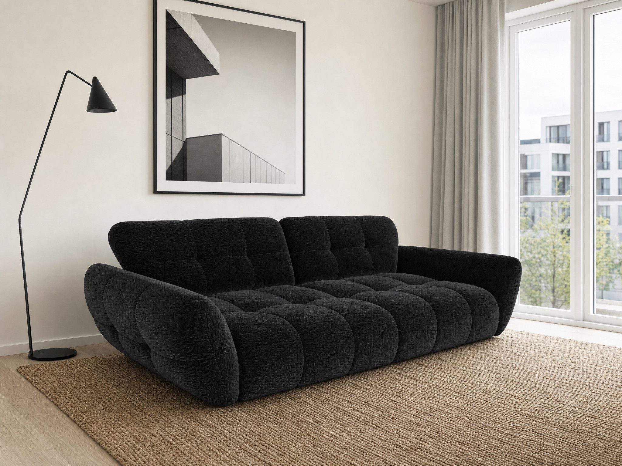 foamnova Big-Sofa Vannes, Lounge-Sofa, B: 272cm, XXL Sofa, auch als Dauerschläfer nutzbar