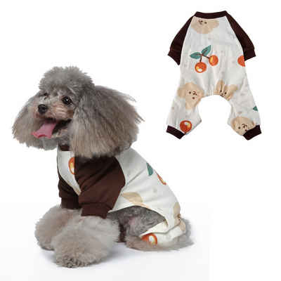 Achiount Hundepullover Hunde-Genesungsanzug für Kleine Mittelgroße Haustiere