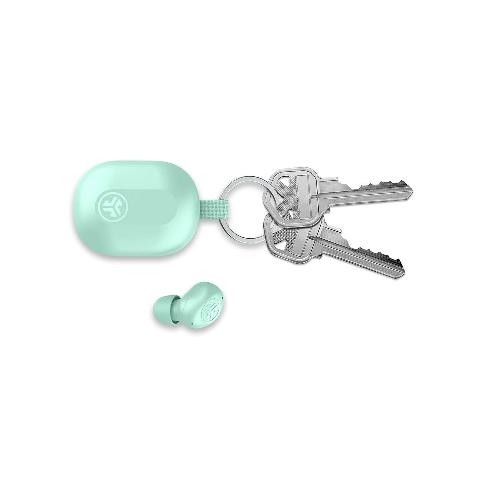 Ladecase, Mini Schlüsselband) Earbuds (TWS, Wireless Jlab True JBuds Bluetooth, In-Ear-Kopfhörer Minzgrün