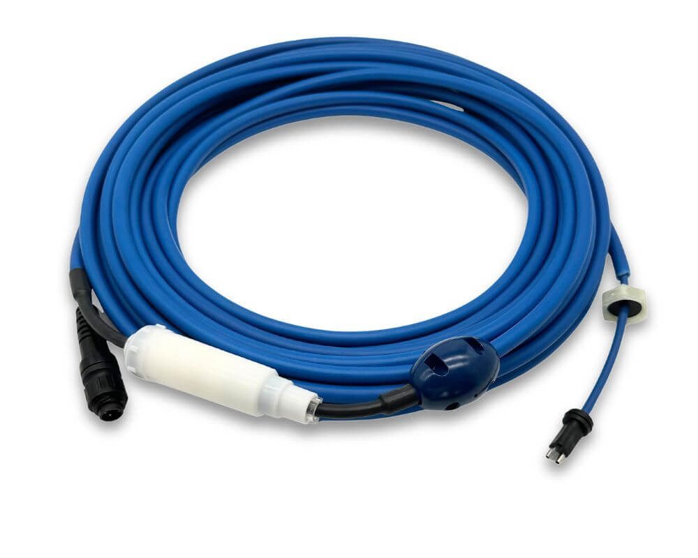 maytronics Poolbodensauger Schwimmkabel 18 m 2-adrig mit Swivel Dolphin Poolreiniger 9995862-DIY