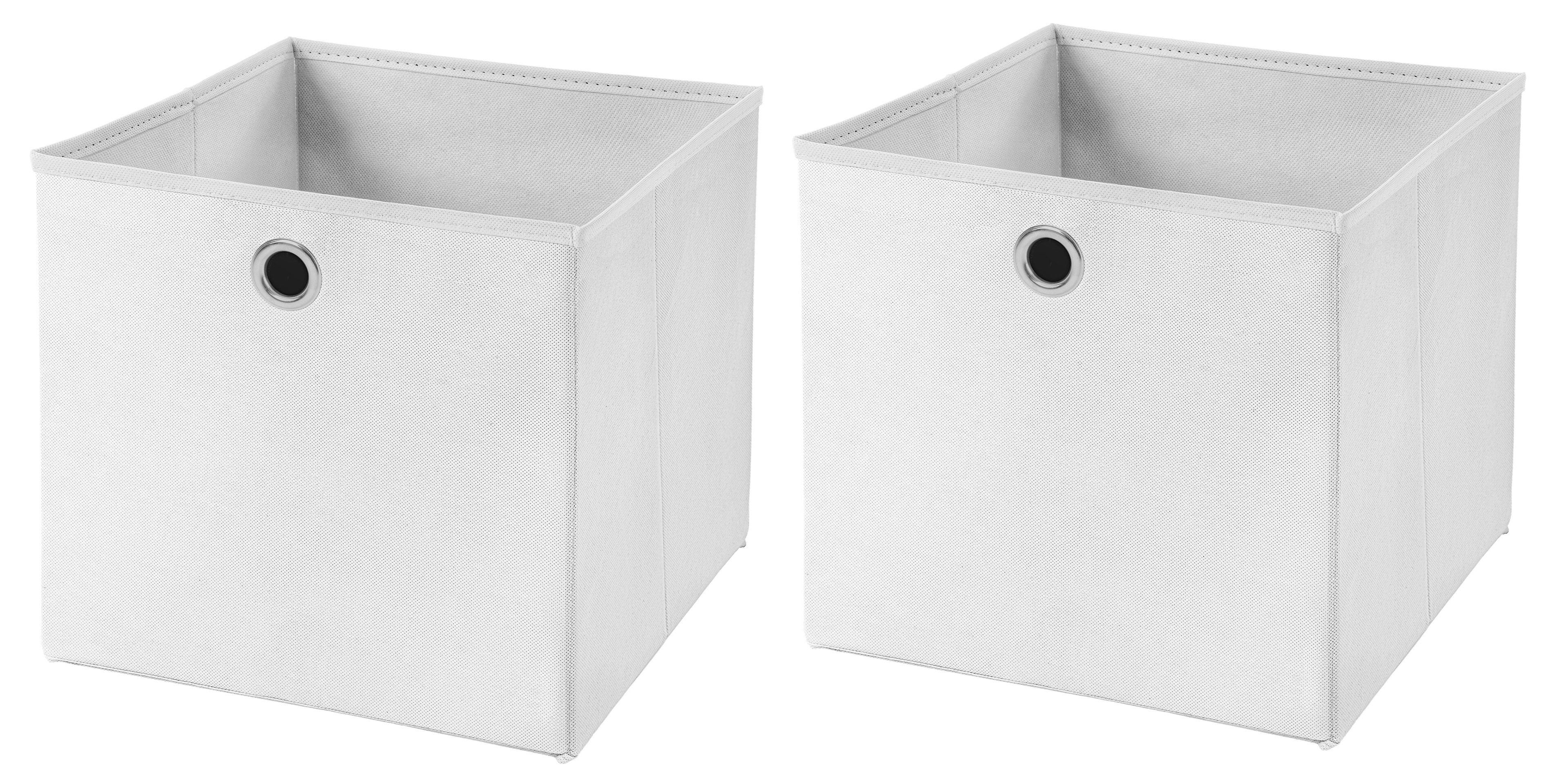 StickandShine Faltbox 2 Stück Складные коробки 28 x 28 x 28 cm faltbar ohne Deckel Stoffbox