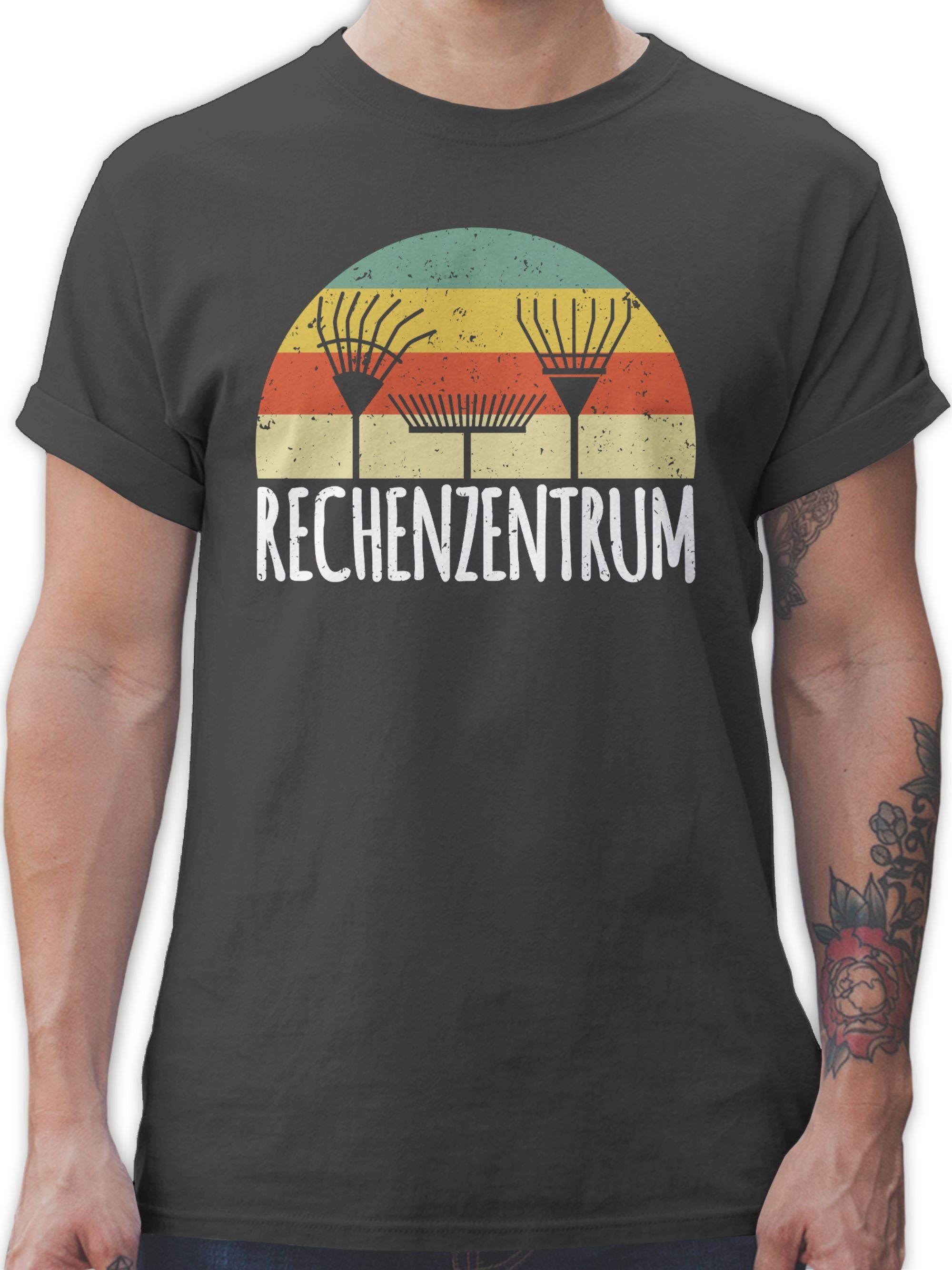 Shirtracer TShirt Rechenzentrum weiß Hobby Outfit Herren Premium