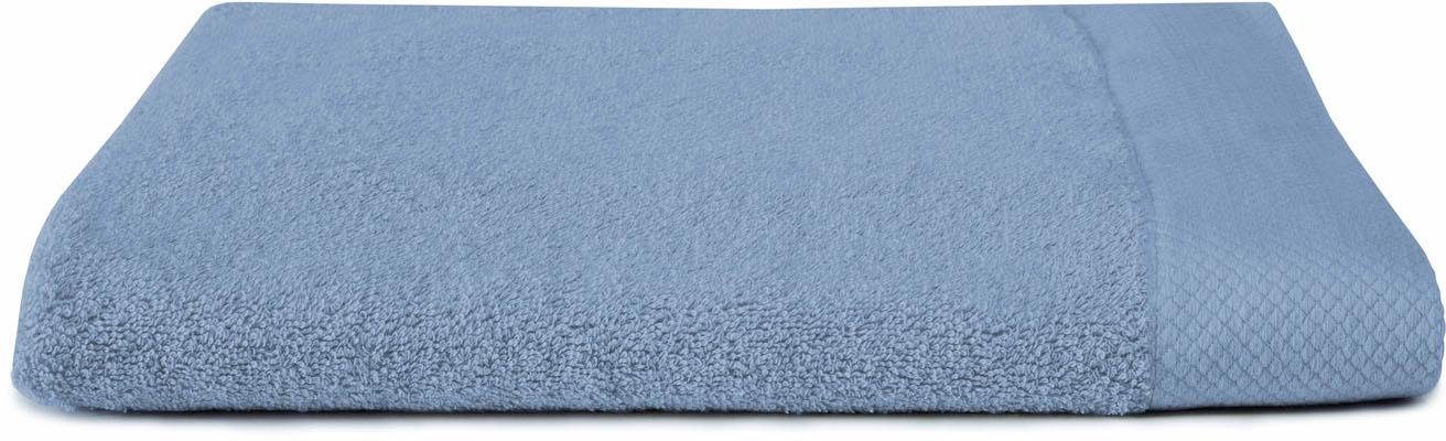 Seahorse Duschtuch Seahorse Pure Duschtuch, Walkfrottee (1-St), 100% superweiche Frotteebaumwolle mittelblau