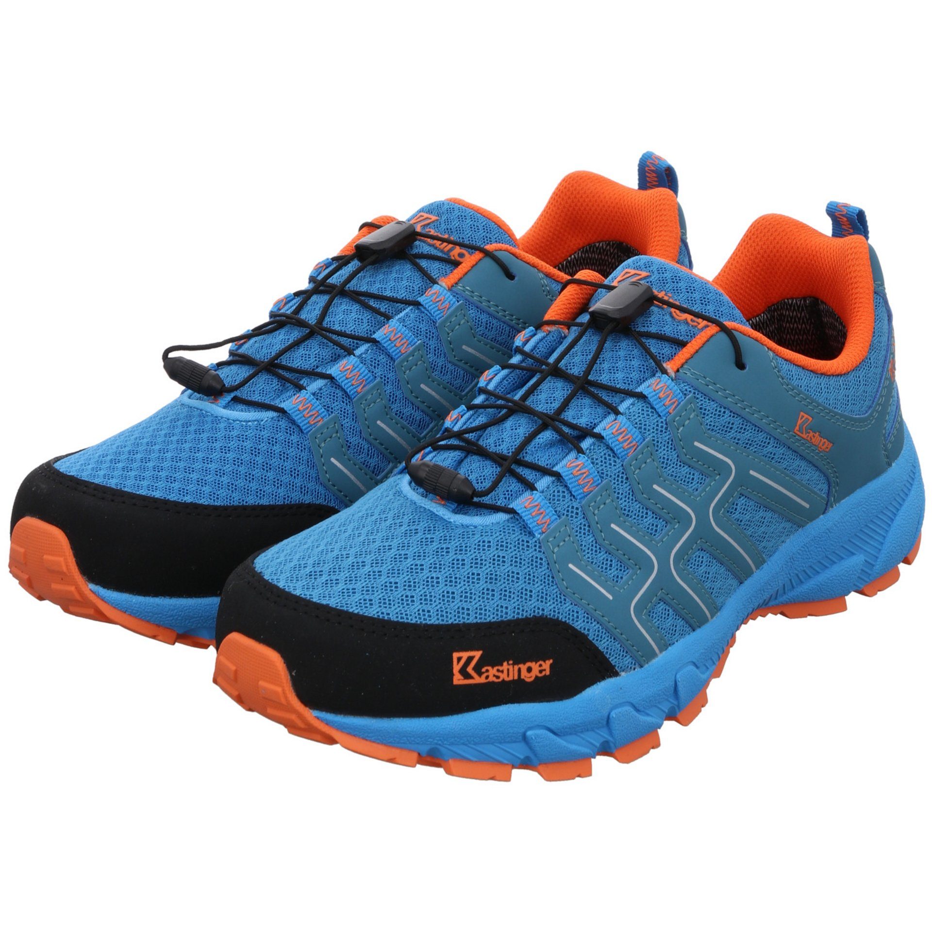 blue/orange Schuhe Trailrunner Damen Outdoorschuh Synthetikkombination Outdoor Kastinger Outdoorschuh