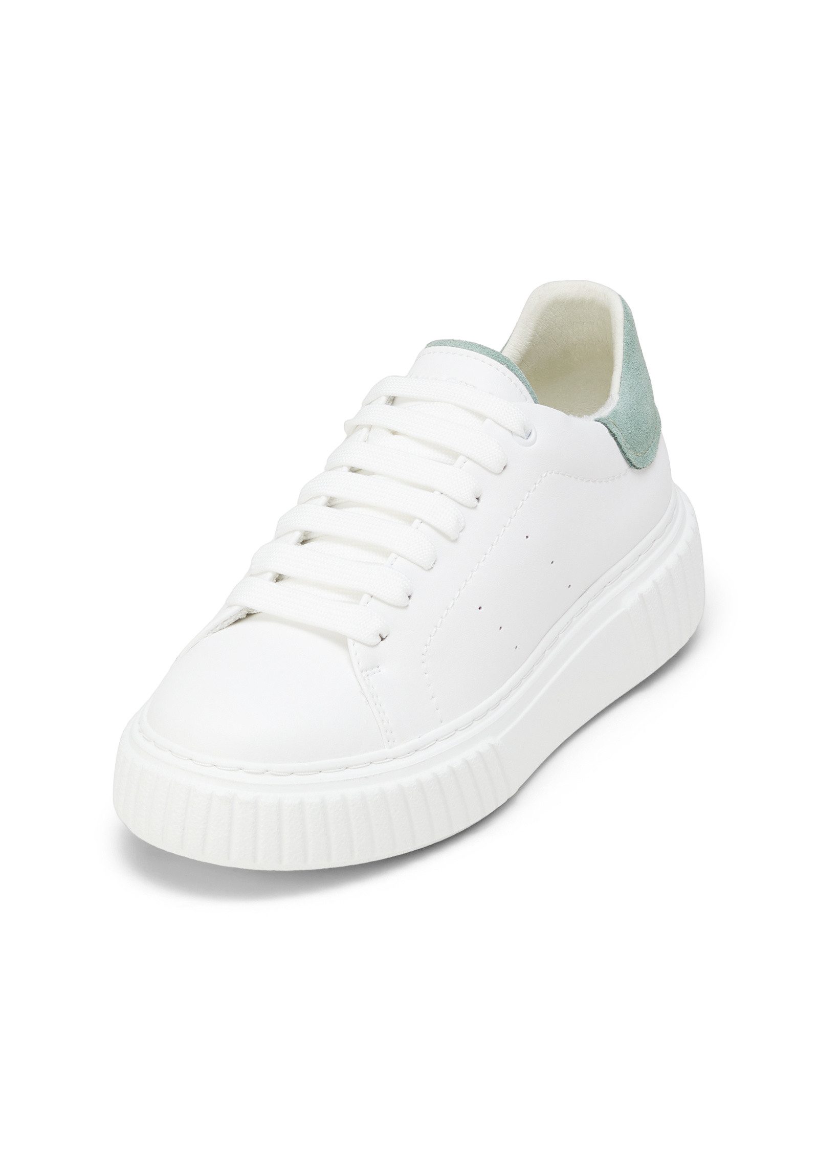aus Rindleder Sneaker
