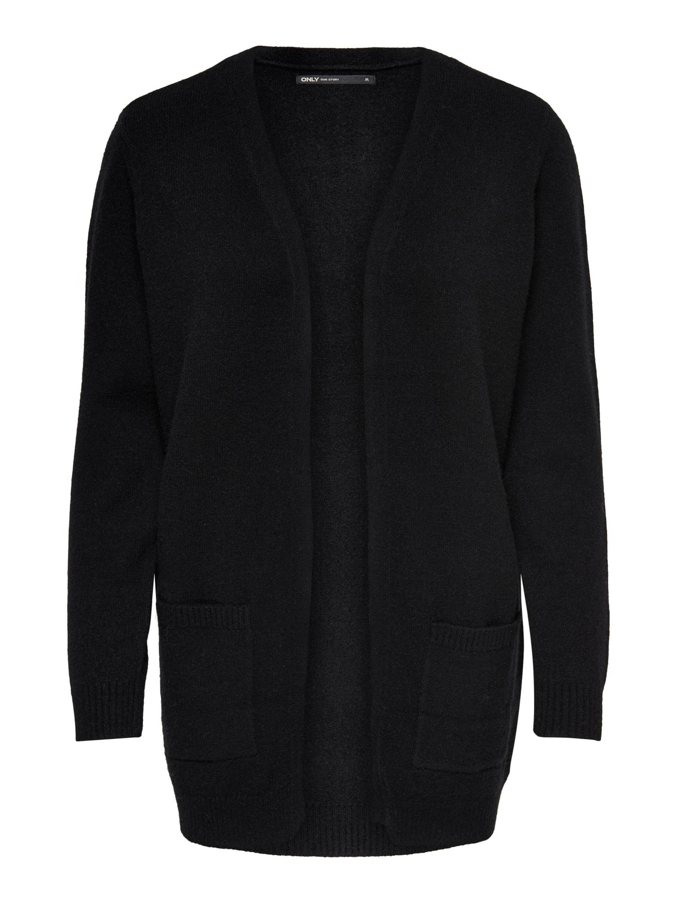 Strickjacke ONLLESLY – Cardigan mit Taschen und figurumspielender Form