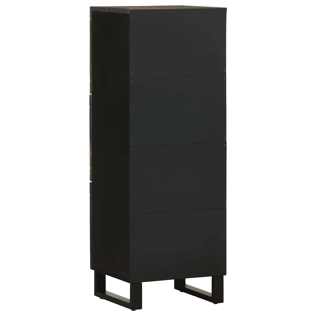 vidaXL Media-Regal Highboard 40x33x110 cm Massivholz