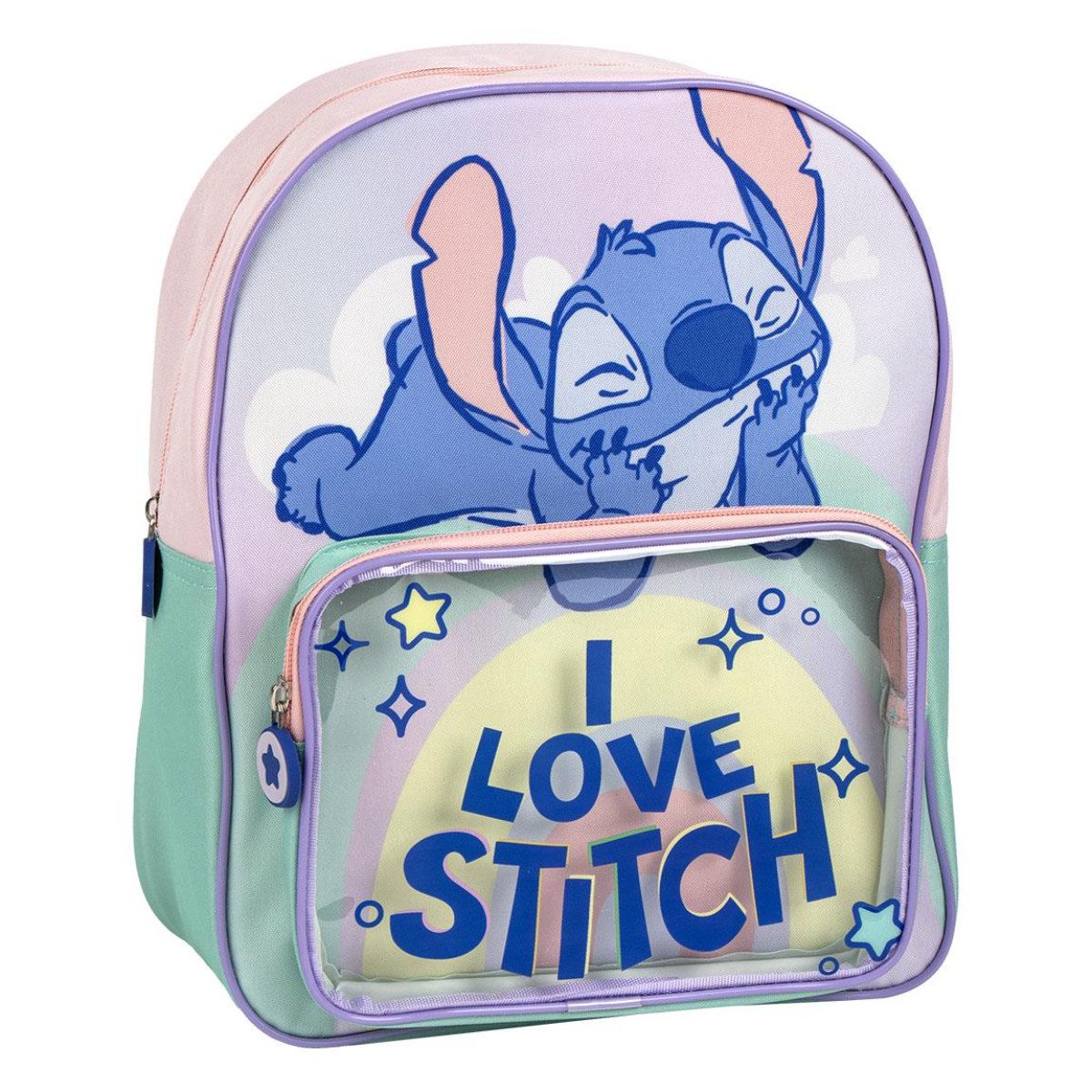 Cerda Kinderrucksack Lilo & Stitch leicht - für Kindergarten, Vorschule & Reisen