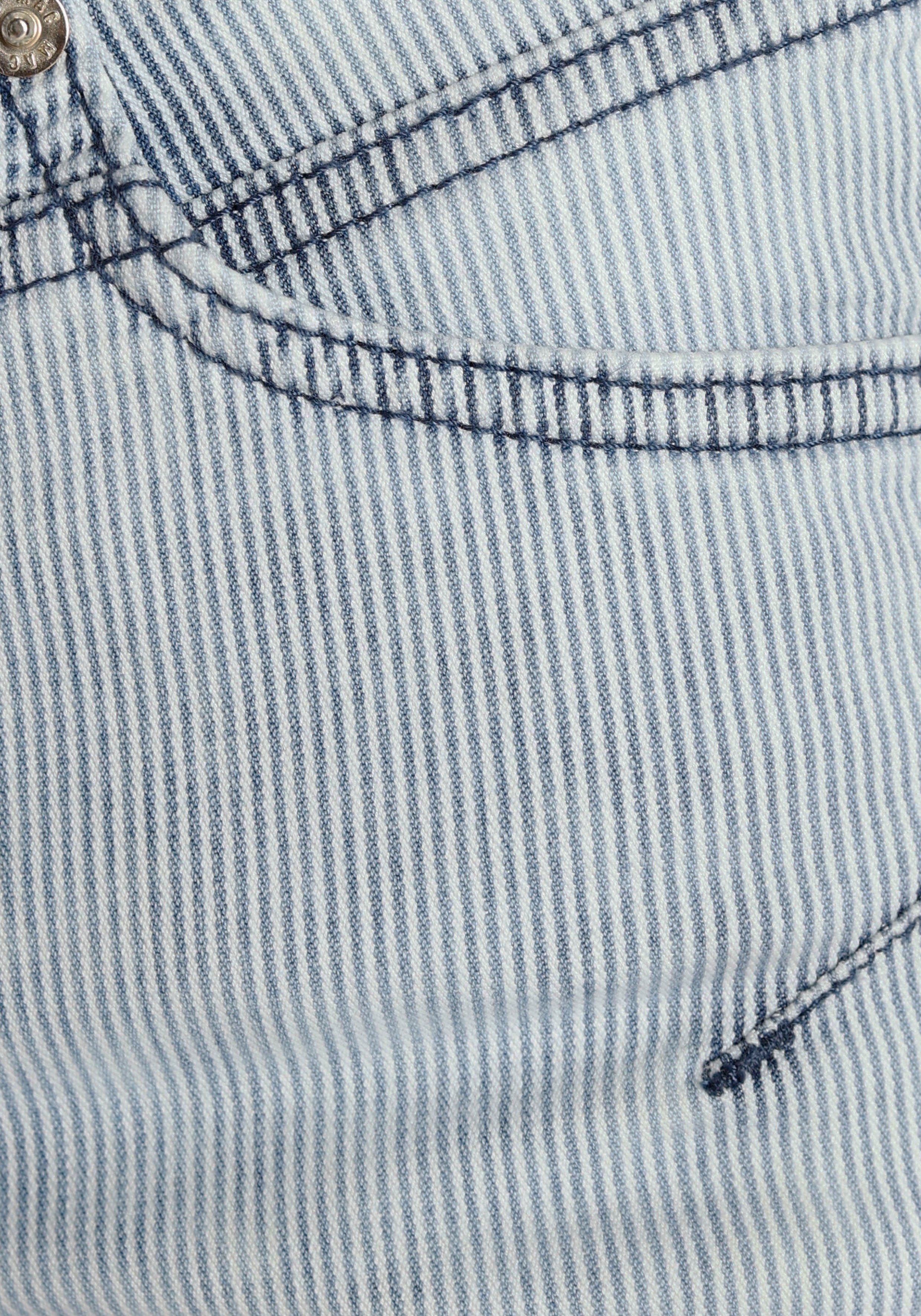 MAC 7/8-Jeans Jeans »Rich-Slim-chic stripe«