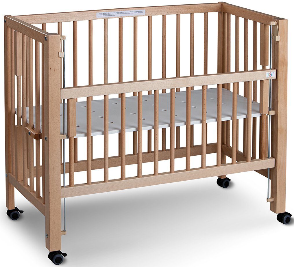 tiSsi® Beistellbett Buche Natur, Made in günstig online kaufen
