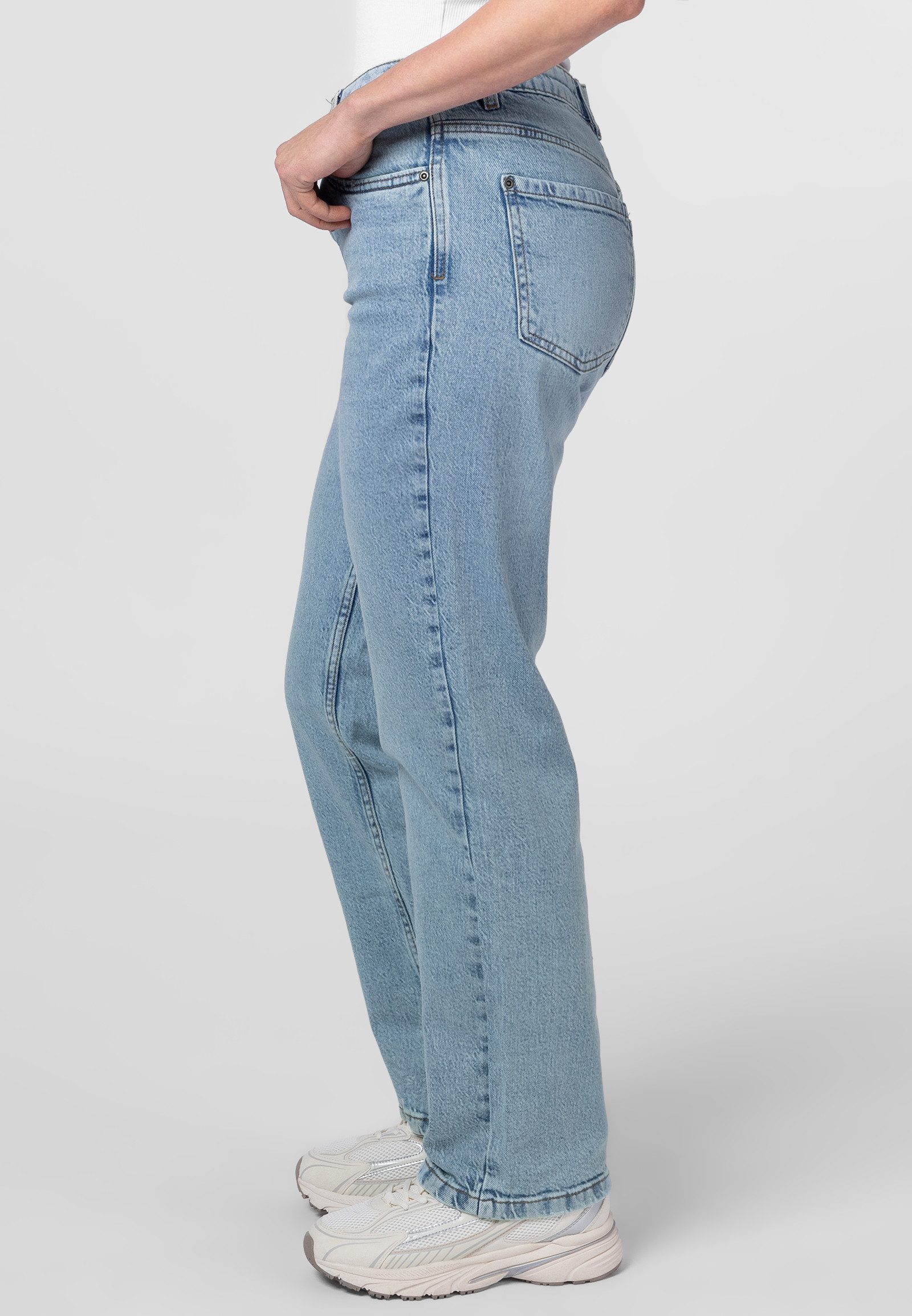 SUBLEVEL Straight-Jeans Damen Denim Straight Leg mit Stretchanteil – Bild 4 von 5