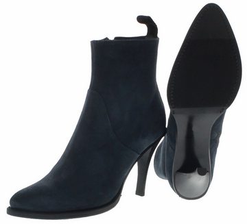 FB Fashion Boots EVA Blau Stiefelette Rahmengenähte Damen Lederstiefelette