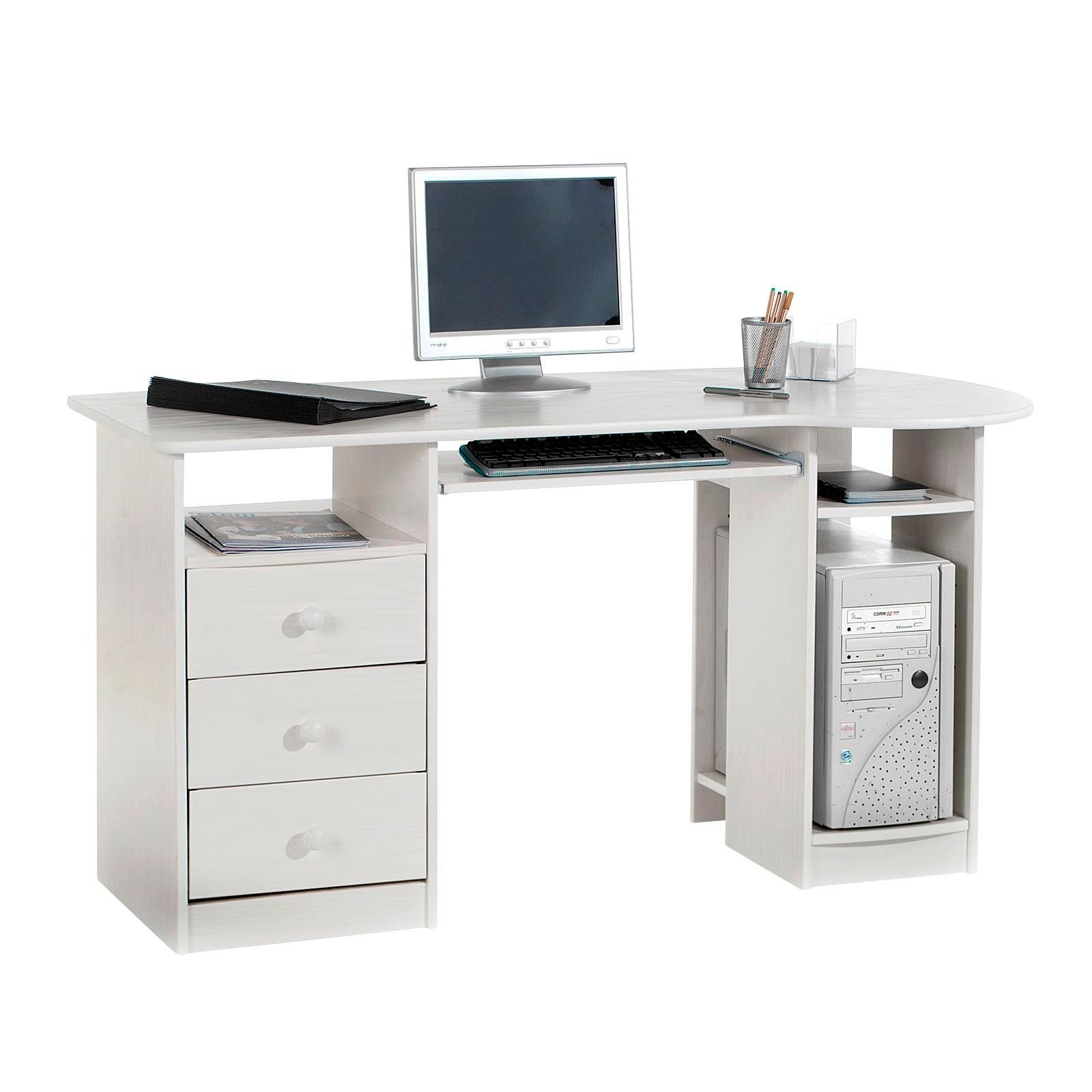 IDIMEX Schreibtisch BOB, Schreibtisch Computertisch PC-Schreibtisch, Kiefer günstig online kaufen