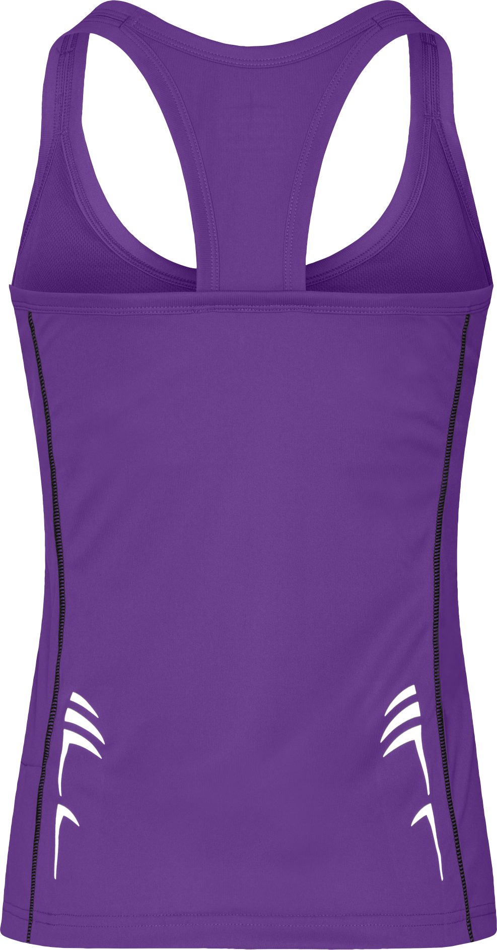 James & Nicholson Lauftop Doppelpack Damen Sporttop mit modischen reflektierenden Details JN424 (Doppelpack, 2er-Pack) Ladies' Running Reflex Top