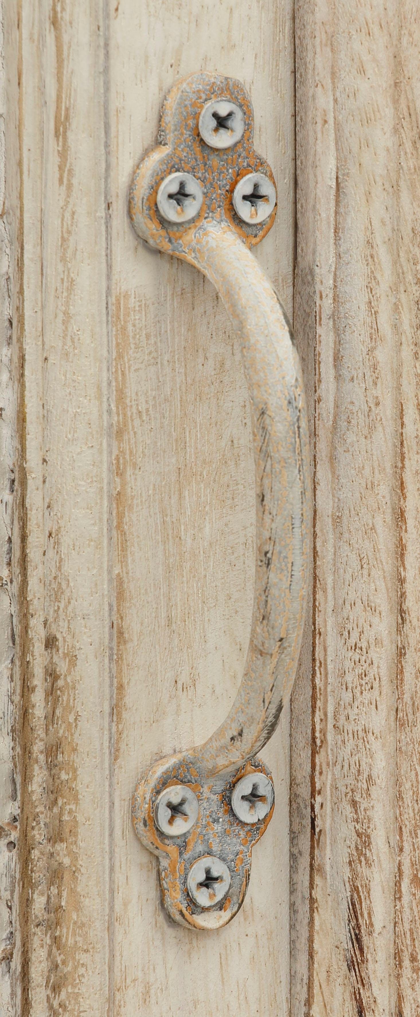 OTTO home Garderobenschrank Devdan mit dekorativen Fräsungen oben, Breite 100 cm, viel Stauraum