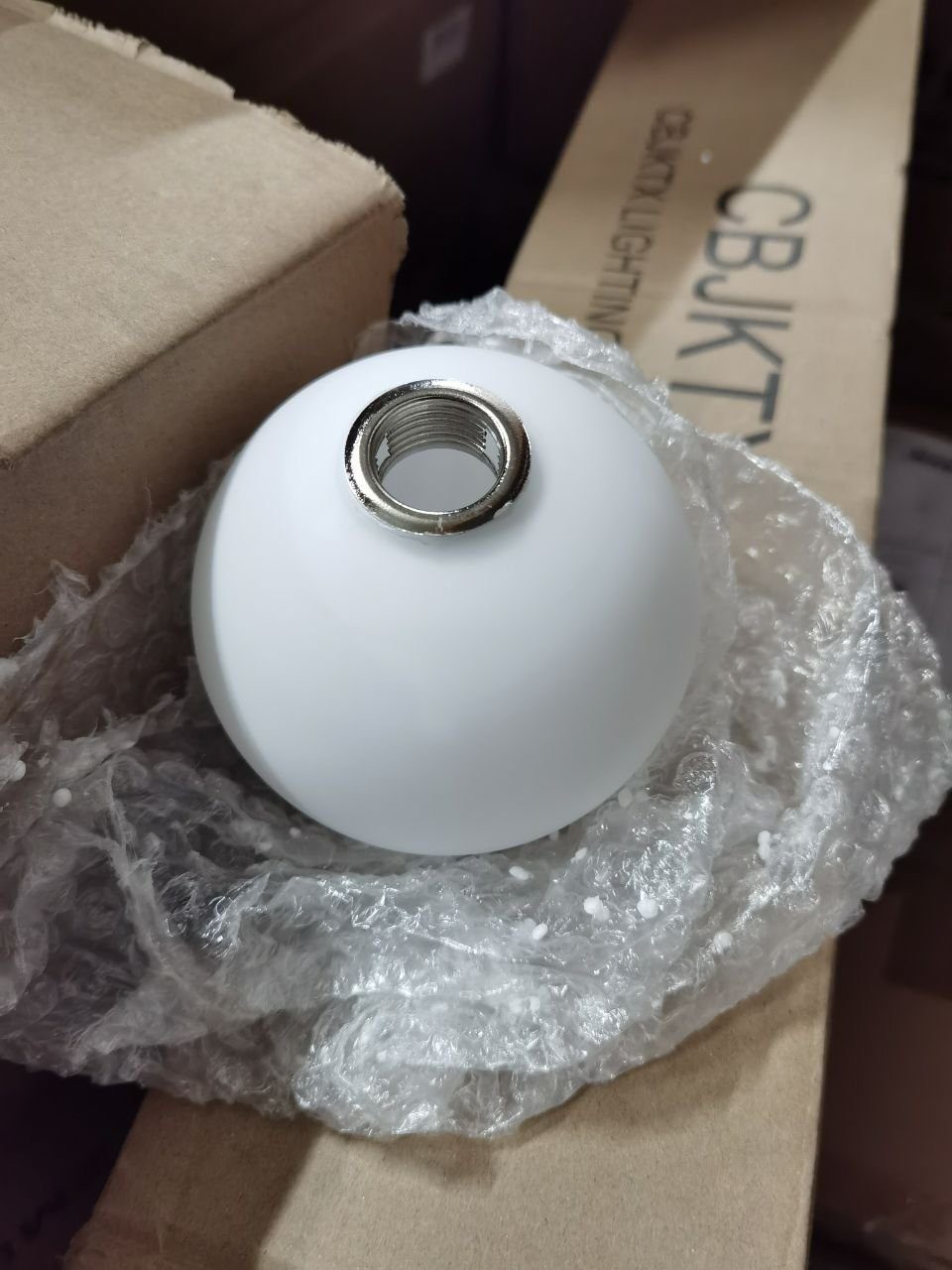 ZMH Lampenschirm Material: Glas, Farbe: rauchgrau günstig online kaufen