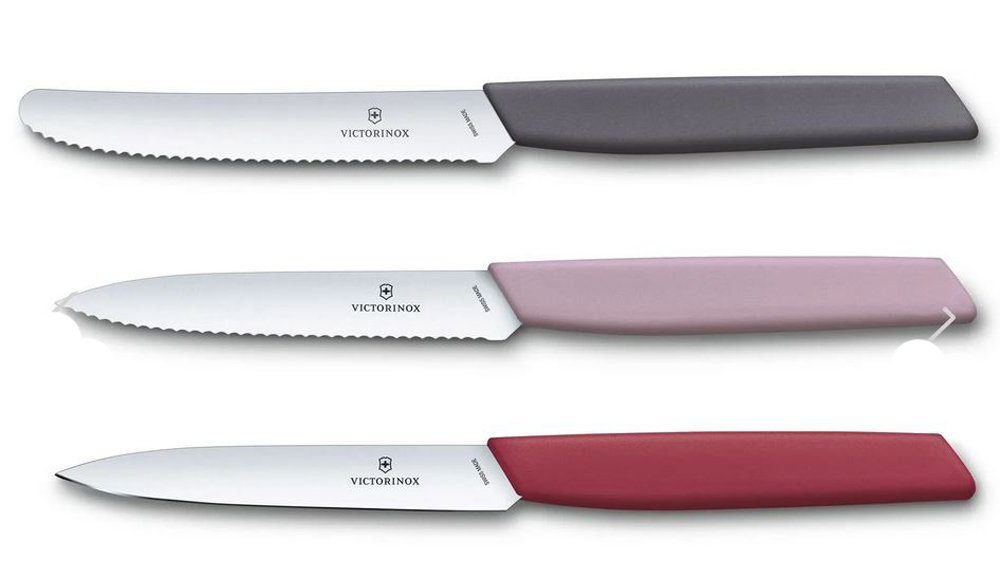 Flower 3-teilig Gemüsemesser-Set, Gemüsemesser Victorinox Swiss Modern