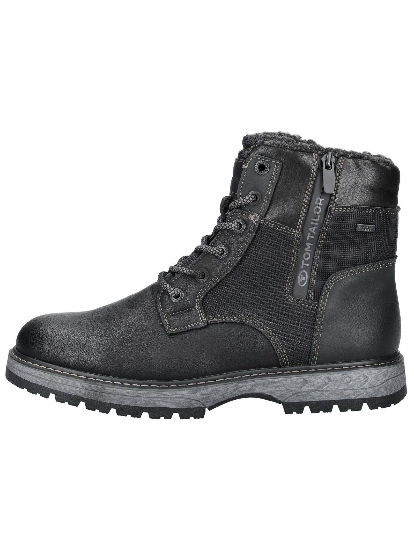 TOM TAILOR Tom Tailor Stiefelette Lederimitat/Textil günstig online kaufen