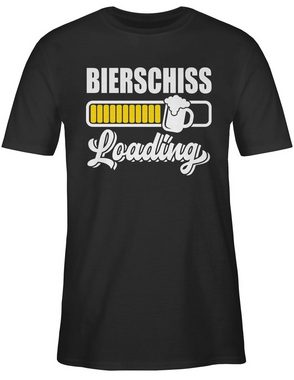 Shirtracer T-Shirt Bierschiss loading Party & Alkohol Herren