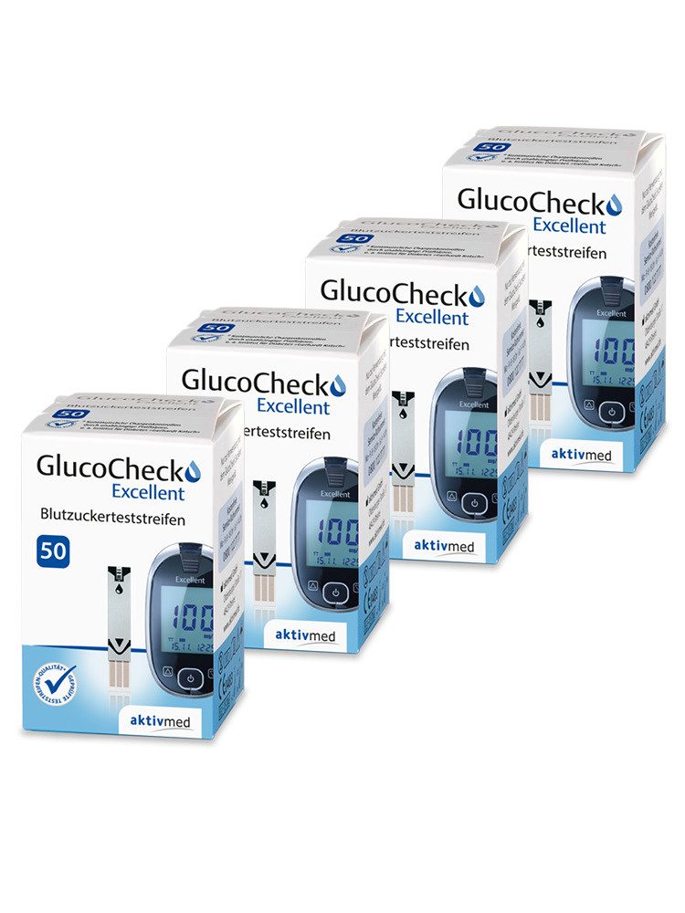 Blutzucker-Teststreifen GlucoCheck Excellent Teststreifen