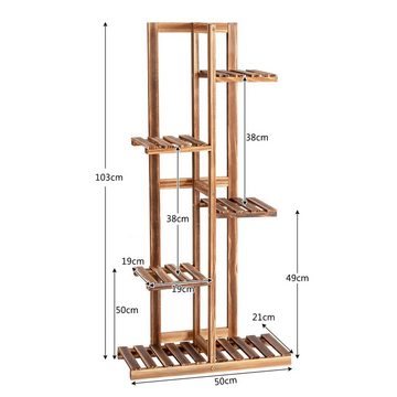 COSTWAY Pflanzentreppe, 5 Ebenen