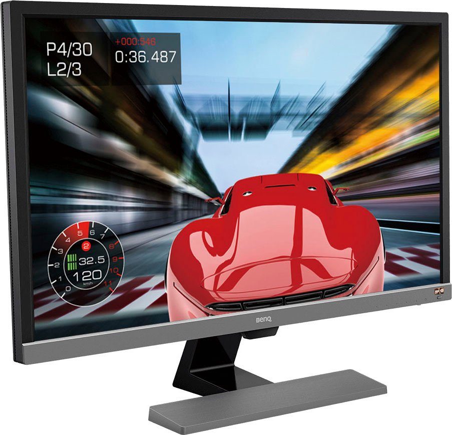BenQ EL2870U Gaming-Monitor (70,86 cm/27,9 ", 3840 x 2160 px, 4K Ultra HD,  1 ms Reaktionszeit, 60 Hz, TN LCD), Bildschirmdiagonale 70,86 cm (27,9 Zoll)