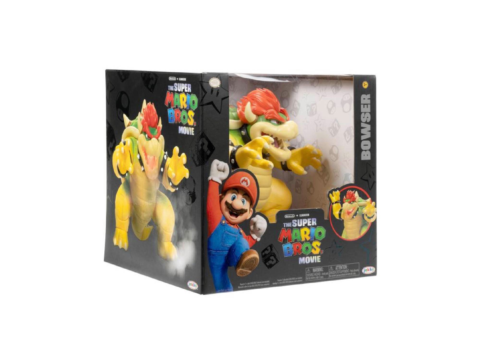 Super Mario Actionfigur Nintendo Super Mario Movie Fire Breathing Bowser, 18 cm – Bild 4 von 4