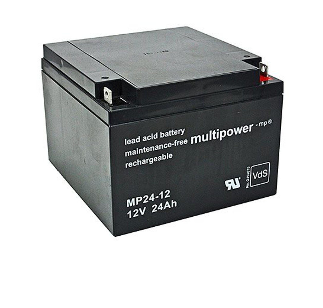 Multipower Blei-Akku MP24-12 Pb 12V / 24Ah Bleiakkus