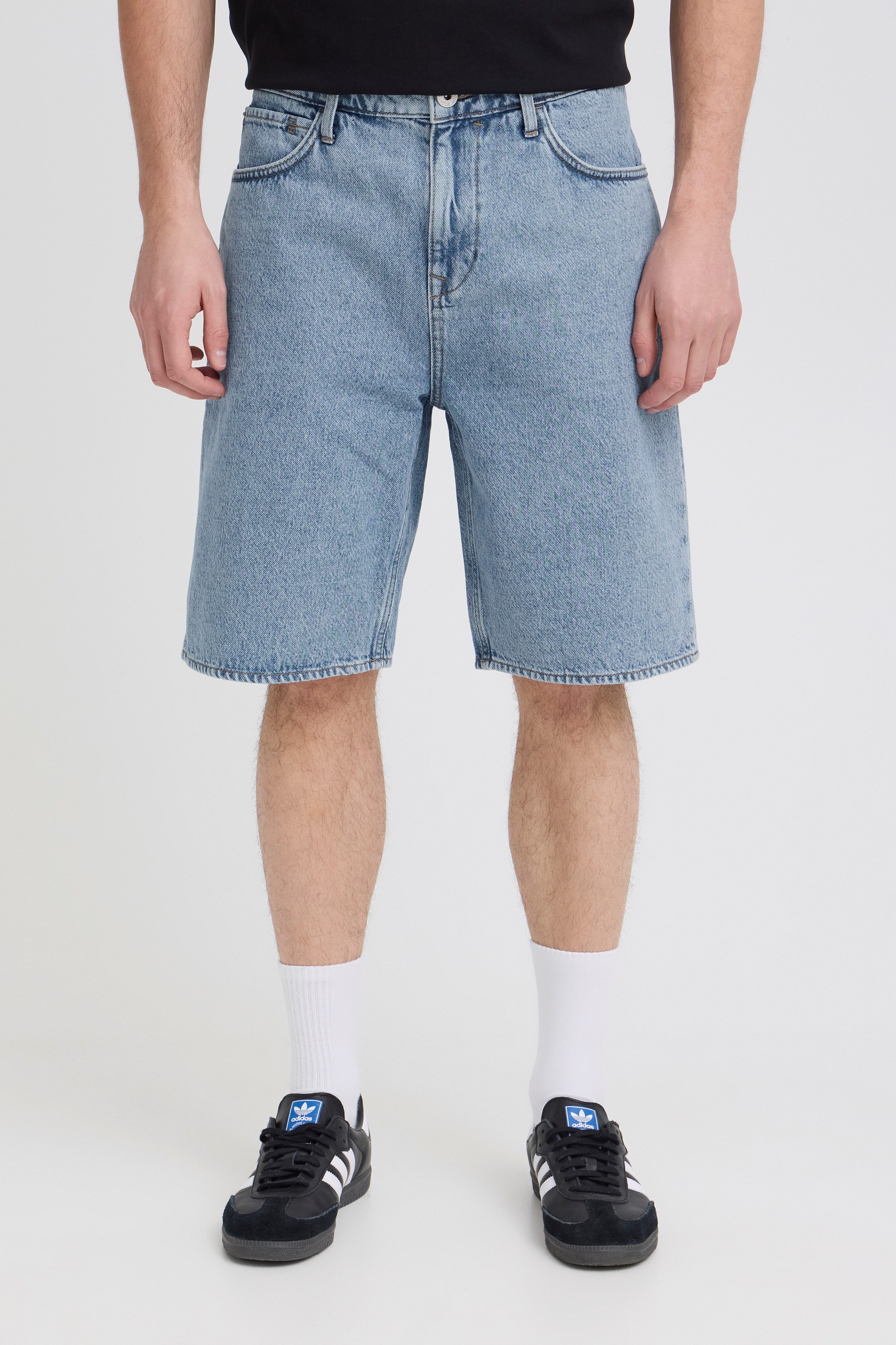 Blend Jeansbermudas BHBREEZE LOOSE DENIMSHORTS Loose Fit, knielange Schnittform, aus Baumwolle