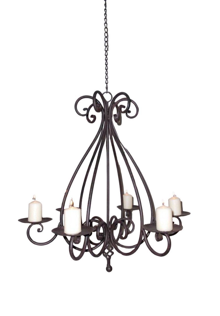 Deko-Impression Kerzenleuchter Klassischer Kronleuchter Hängekerzenleuchter Kerzenleuchter mediterran (1 St)