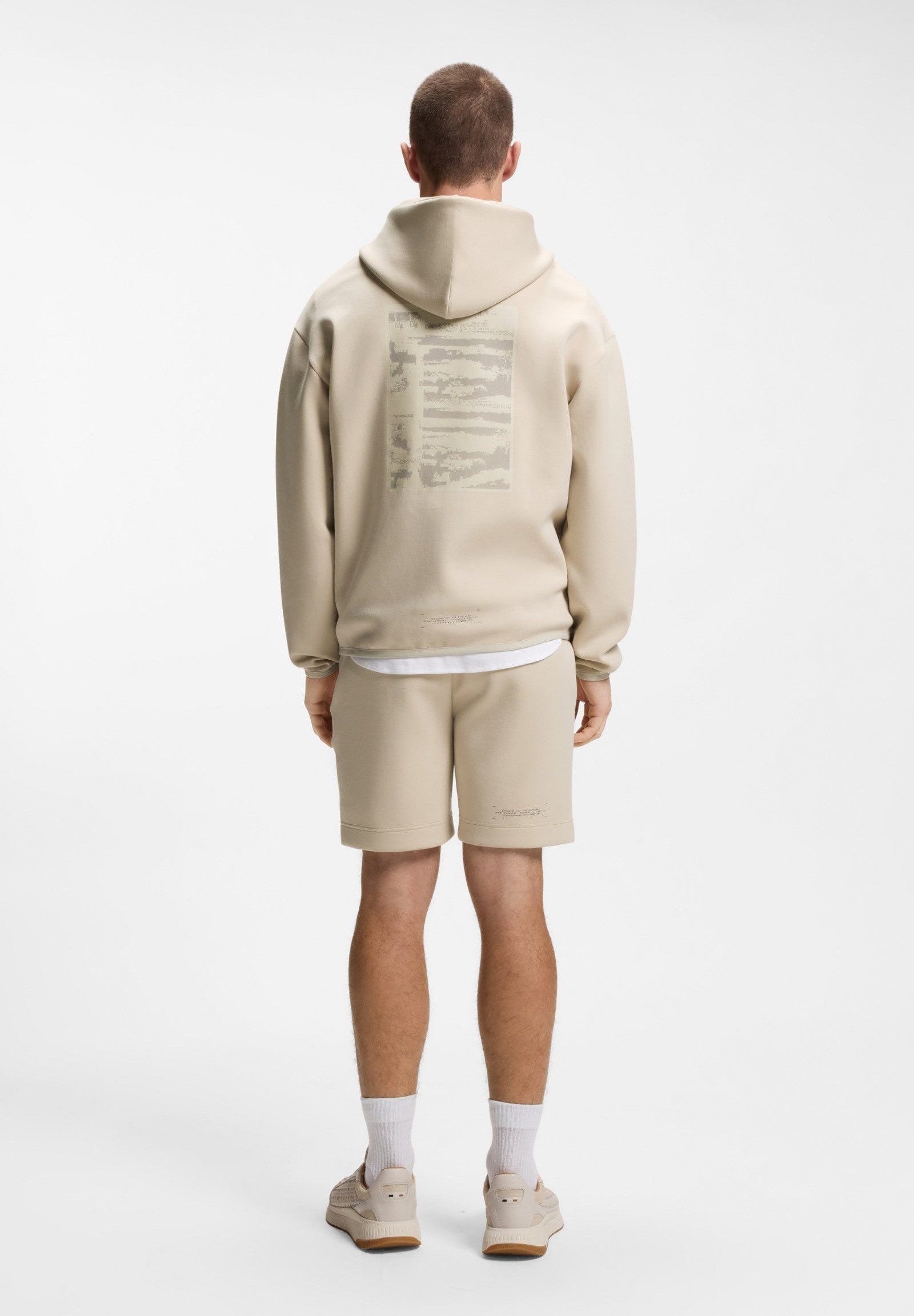 BOSS GREEN Hoodie Globe Hood (1-tlg)
