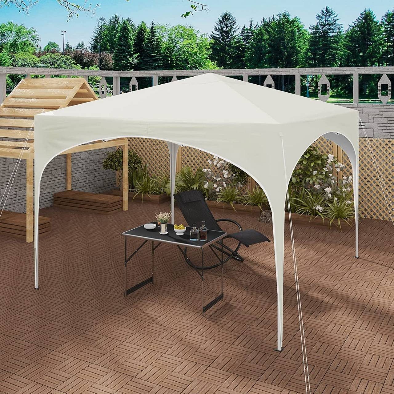Woltu Pavillon, Pop-Up wasserdicht Sonnenschutz aus günstig online kaufen