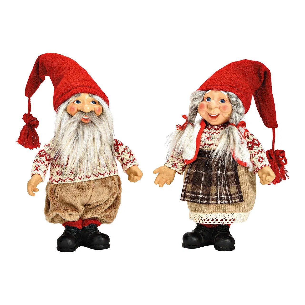 Interdesign24 Weihnachtsfigur Zwerg, Wichtel aus Textil günstig online kaufen