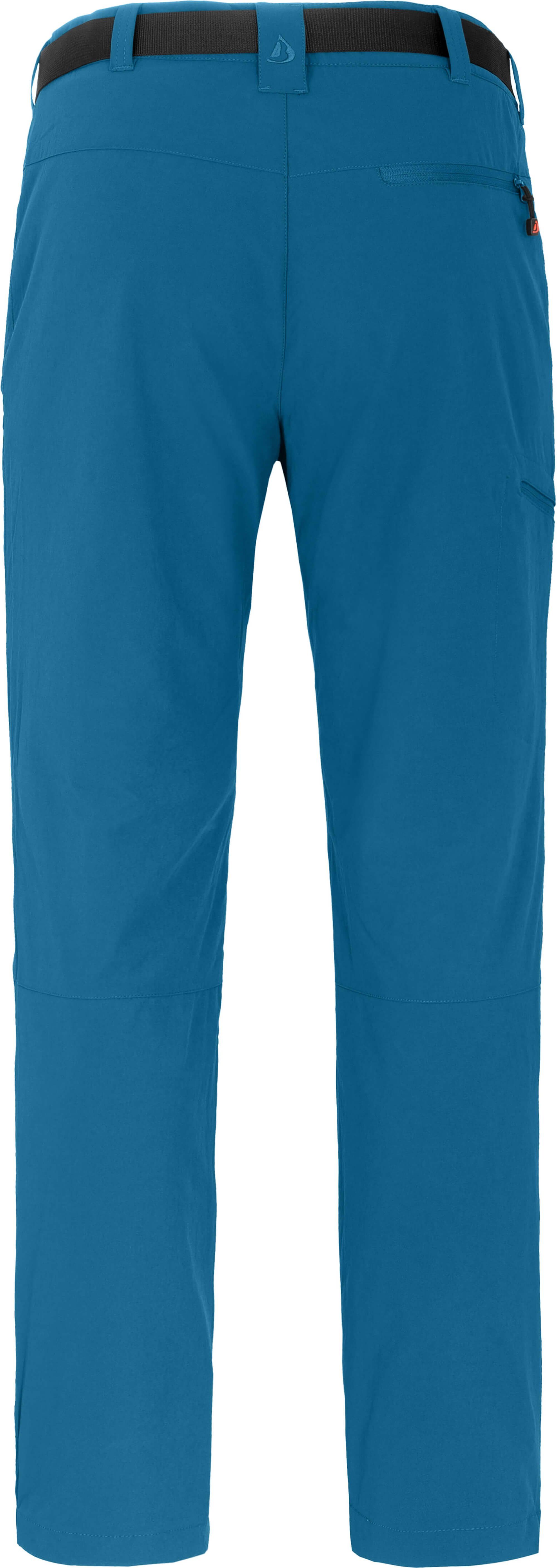 Herren Bergson ALASKO warm, gefüttert, Outdoorhose elastisch, Saphir Normalgrößen, blau Wanderhose, Winter