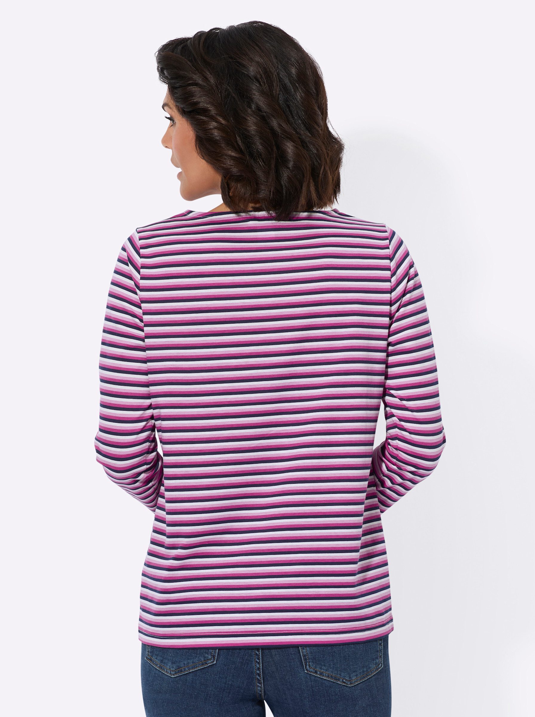 Casual Looks Langarmshirt "Shirt" 1 Stk. tlg. günstig online kaufen