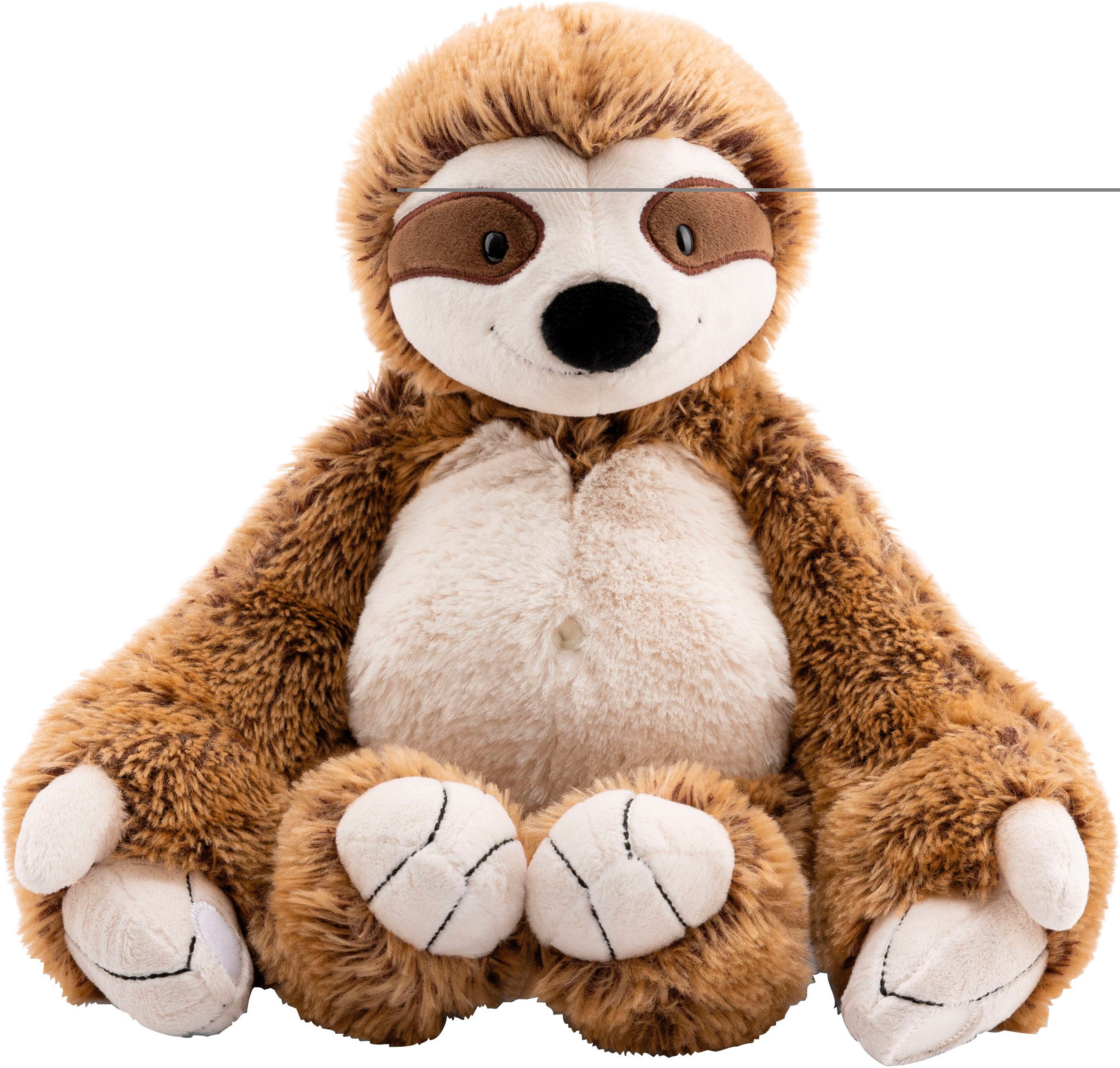 Nici Kuscheltier Faultier Slobby, 25 cm, mit Klettverschluss an den Händen
